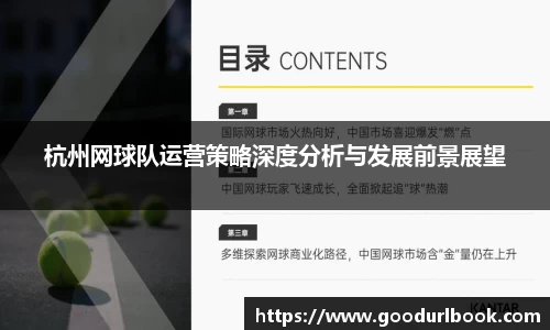 杭州网球队运营策略深度分析与发展前景展望